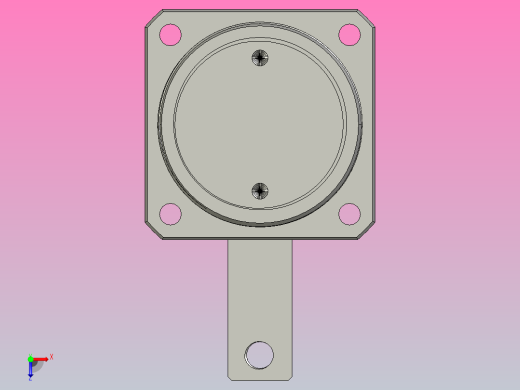 气缸Rsu-63_asm俯视缩略图