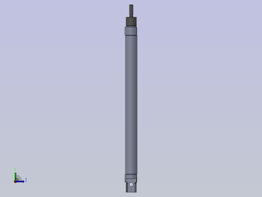 双作用圆形气缸左视缩略图