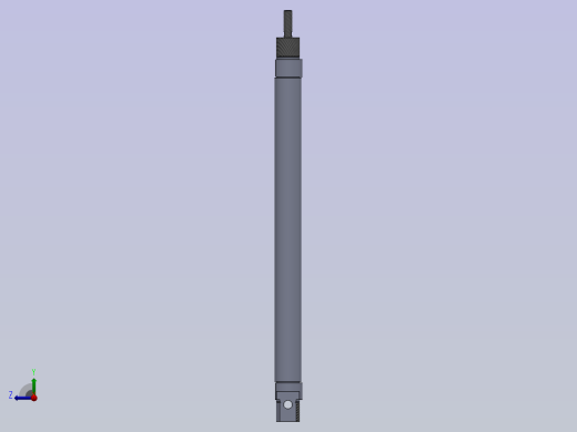 双作用圆形气缸右视缩略图