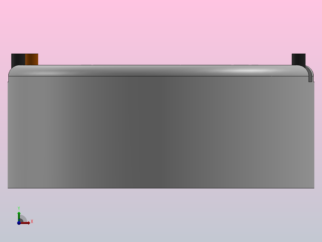 LED变压器变压器前视图