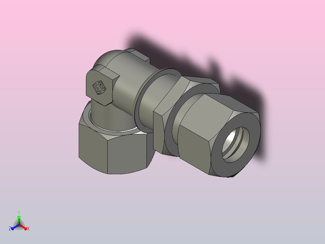 EO舱壁弯头WSV20ZSCF(16).igs主视图