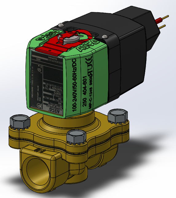 电磁阀100-240 AC-DC