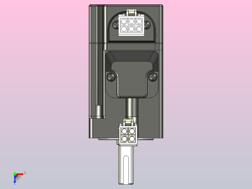50W_键槽 不带刹车 带油封 增量伺服电机 (2)俯视缩略图