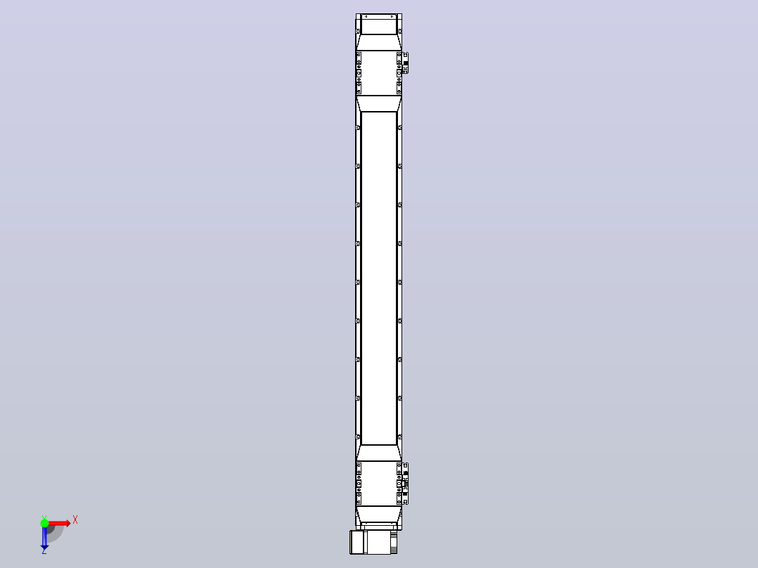 皮带直线轴双滑块型TPA-GCBS-120-P70-L425-LP-M20-N3俯视图