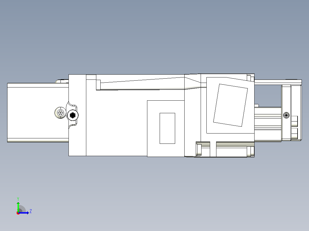 钢基模组TPA-KNR-4002C-100A1-ML-H1S2左视图
