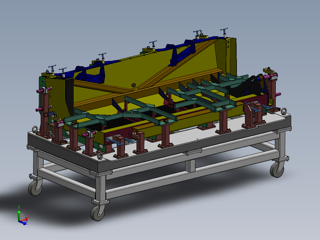 旋转焊接工装夹具平台sw17