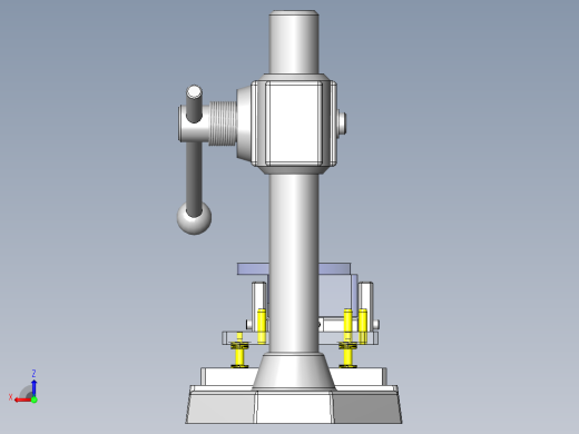 传动装置安装夹具后视缩略图