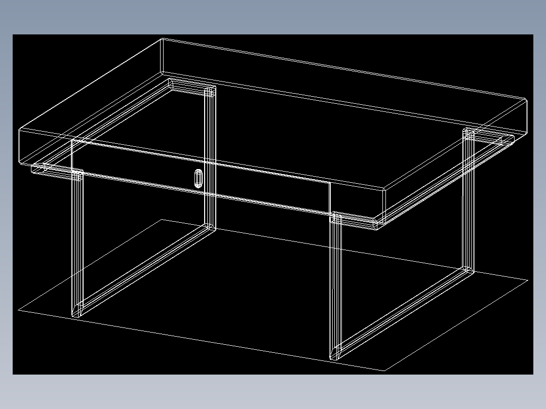室内家具和灯具等的模型五-K-T07