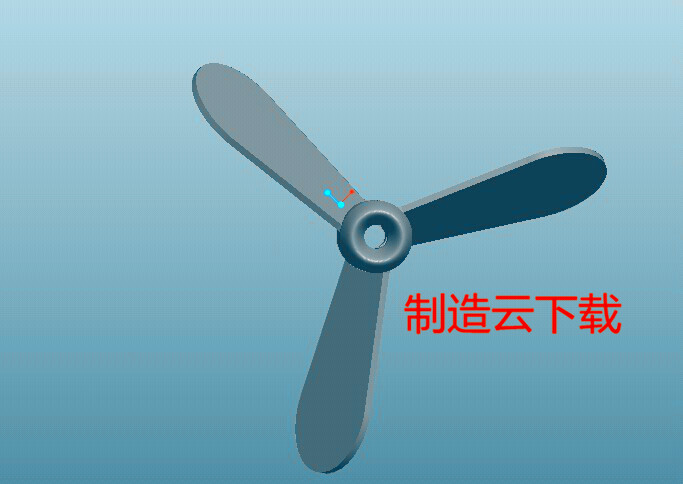 风扇叶片3D模型