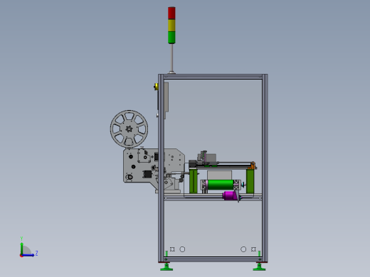充电宝电池贴标机