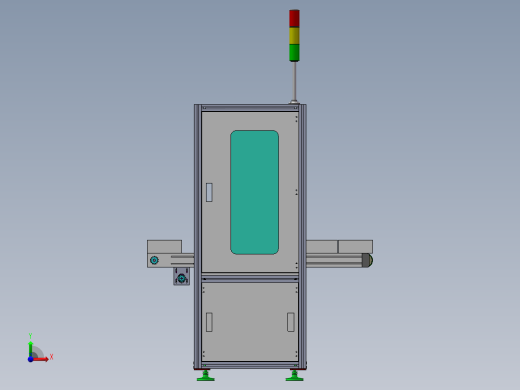 充电宝电池贴标机前视缩略图