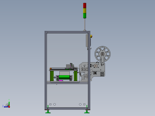 充电宝电池贴标机右视缩略图