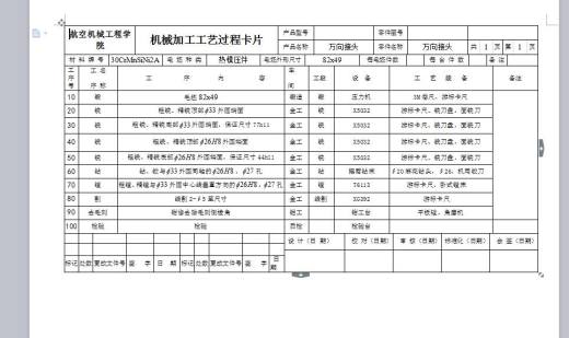 Q043-万向接头零件的加工工艺及钻孔夹具设计缩略图