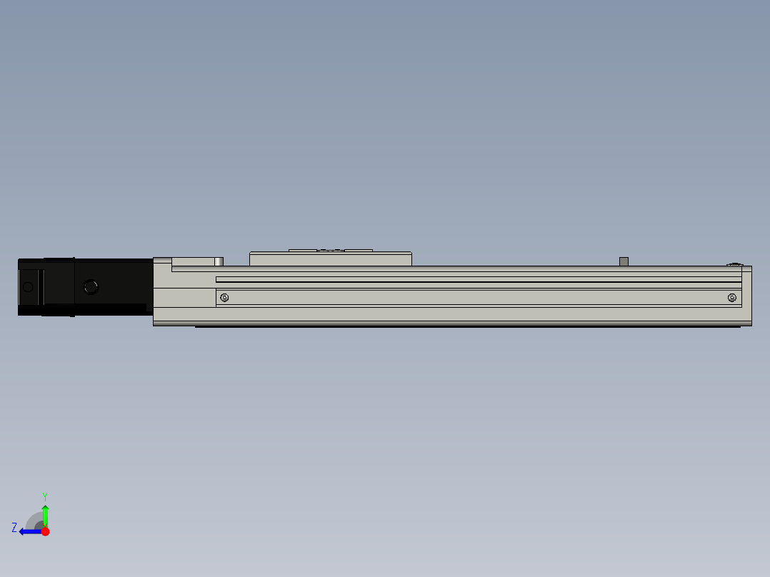 Toyo东佑达直线模组-ECH6-200-BC-反-M5右视图