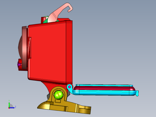 专业运动设计的高清GOPRO摄像机左视缩略图