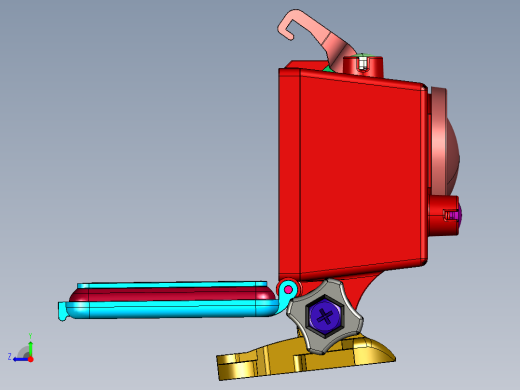 专业运动设计的高清GOPRO摄像机右视缩略图