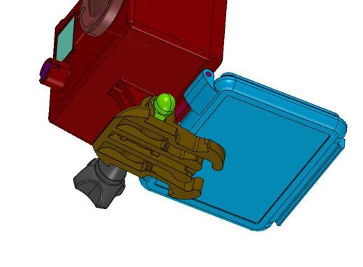 专业运动设计的高清GOPRO摄像机缩略图