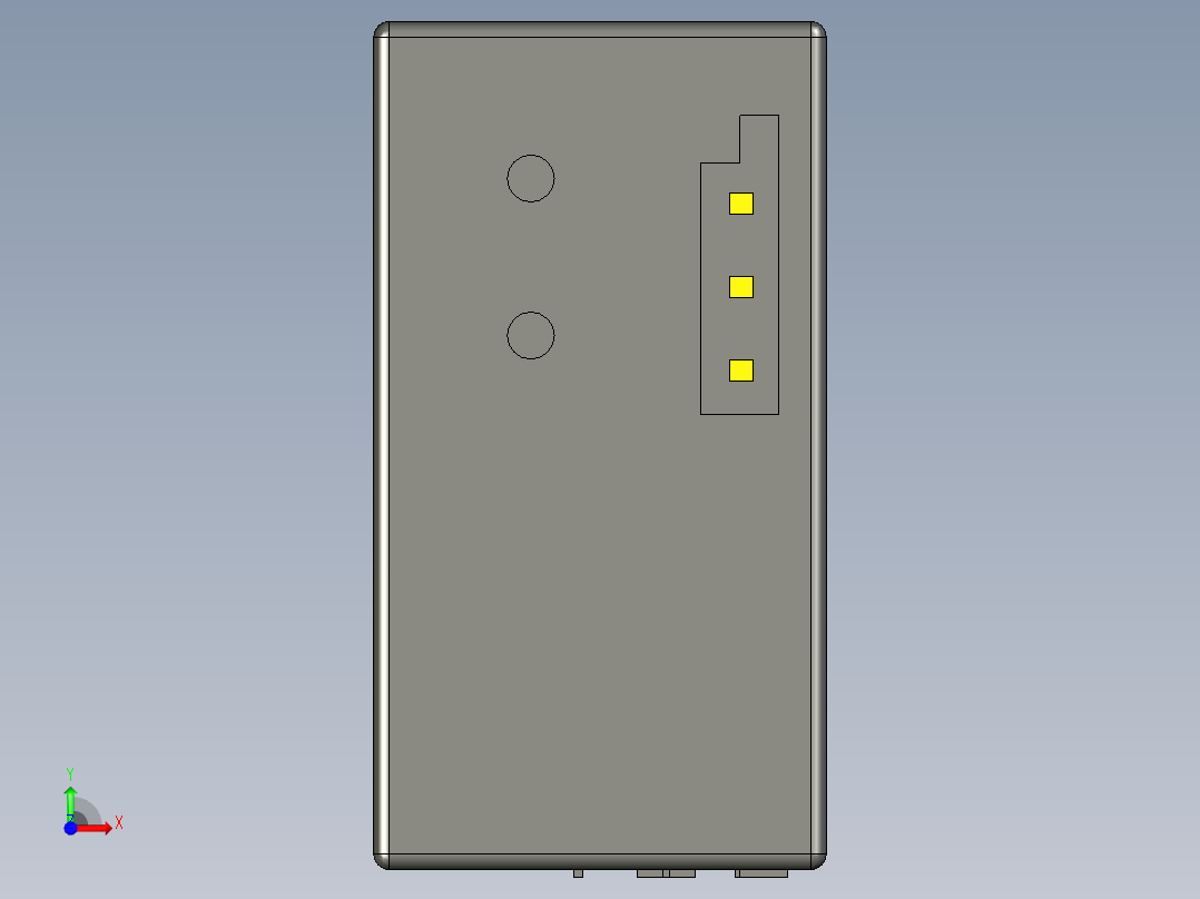 弗斯基R8专业接收机前视图
