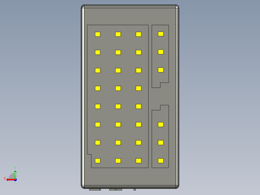 弗斯基R8专业接收机后视图