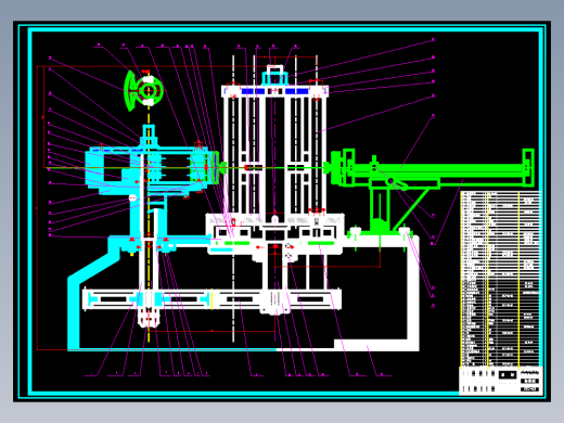 P010-啤酒贴标机的设计（总体和后标部分的设计）+中英文翻译