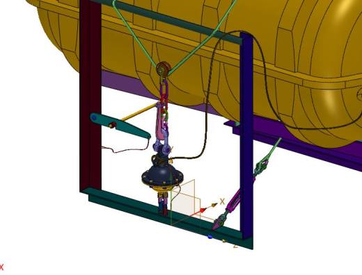 气胀式固定筏架缩略图