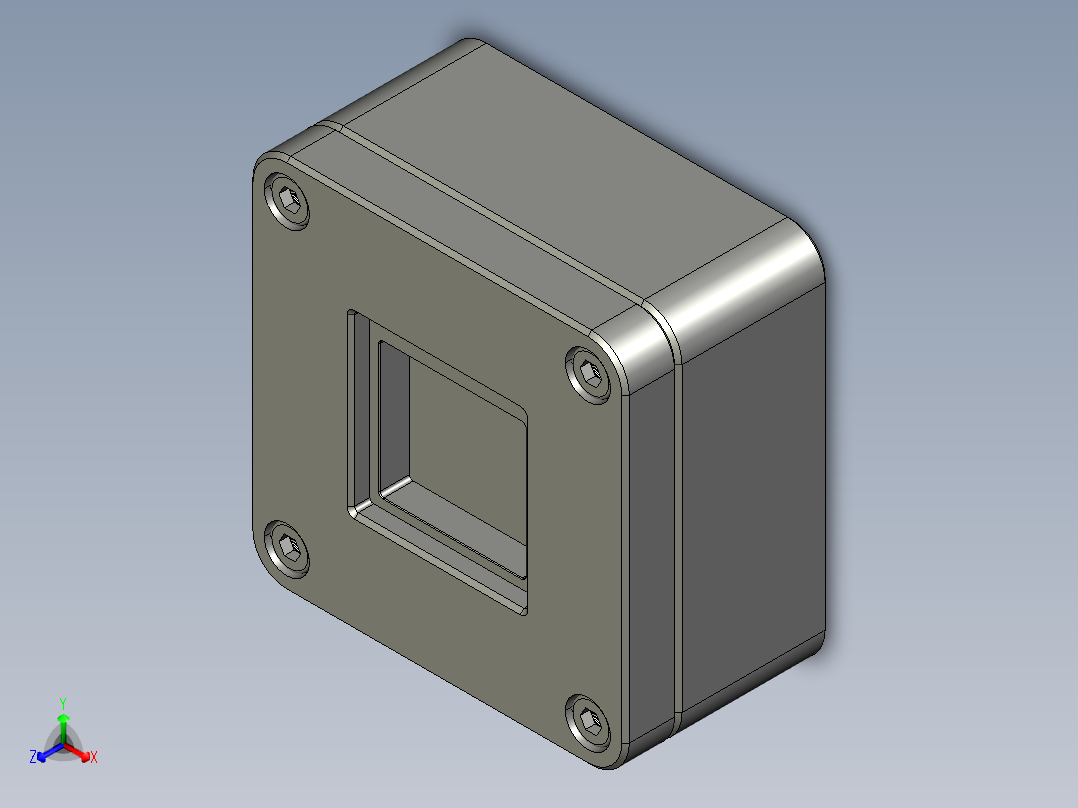 M3S探测器垫片贴装工装主视图