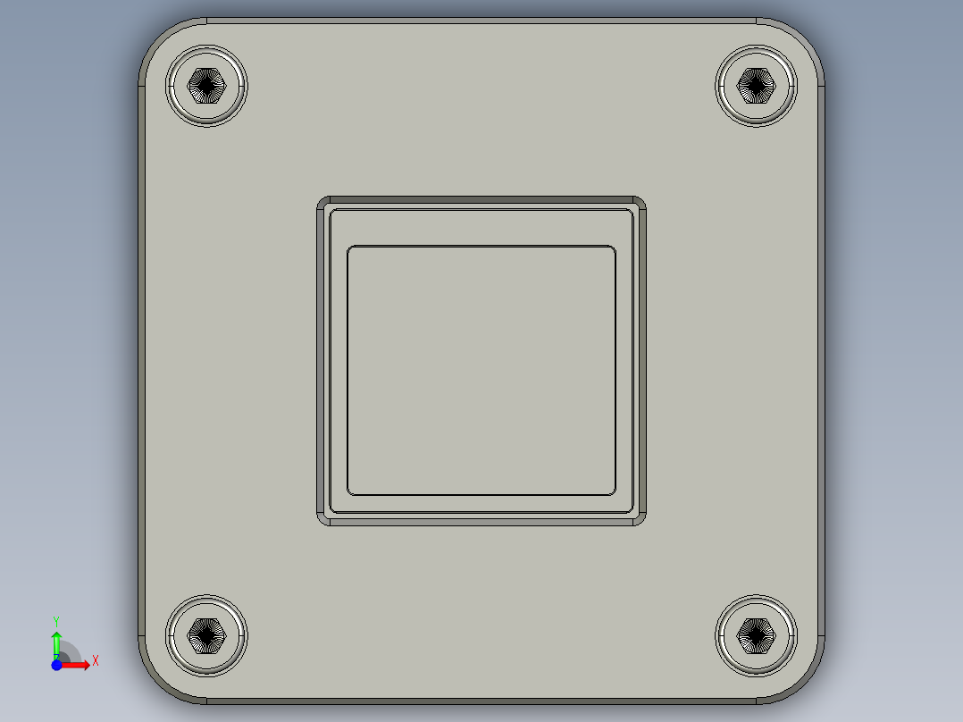 M3S探测器垫片贴装工装前视图