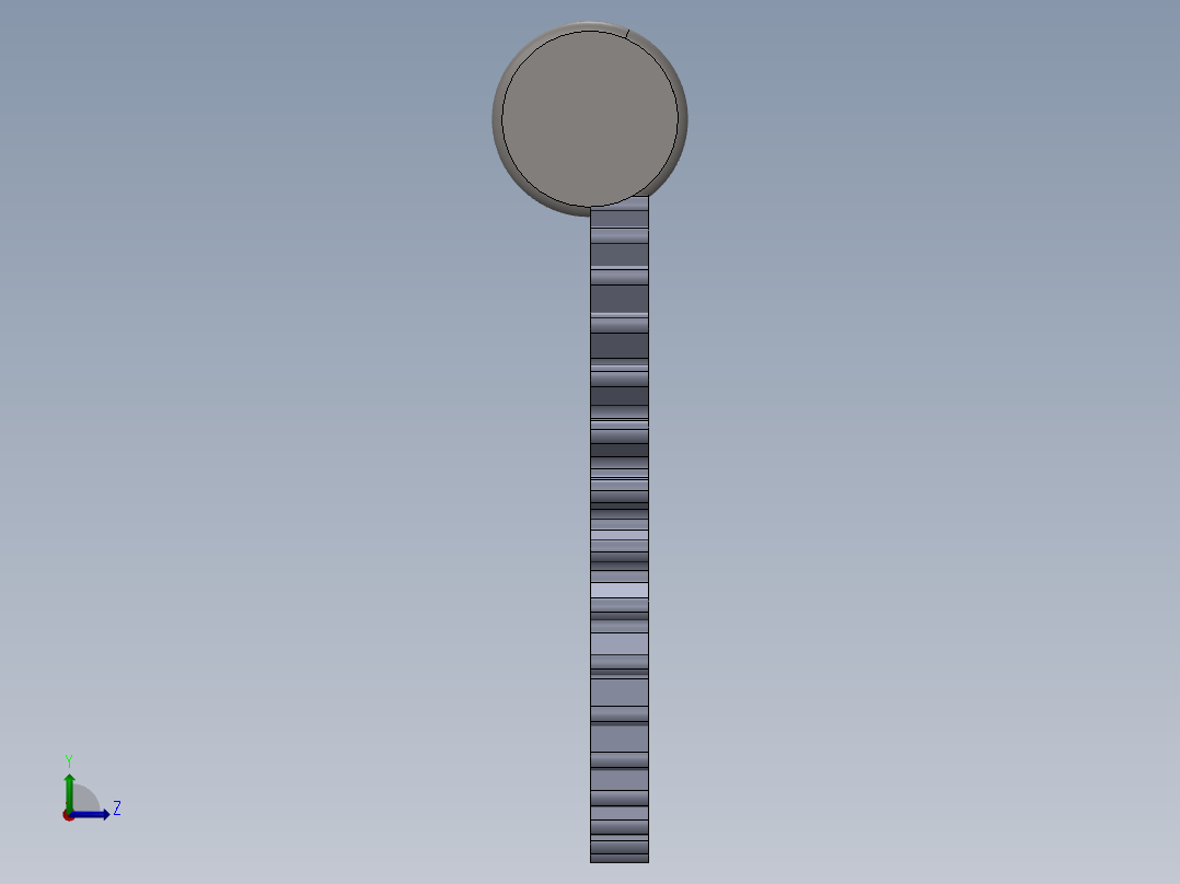 齿轮啮合 (140)左视图