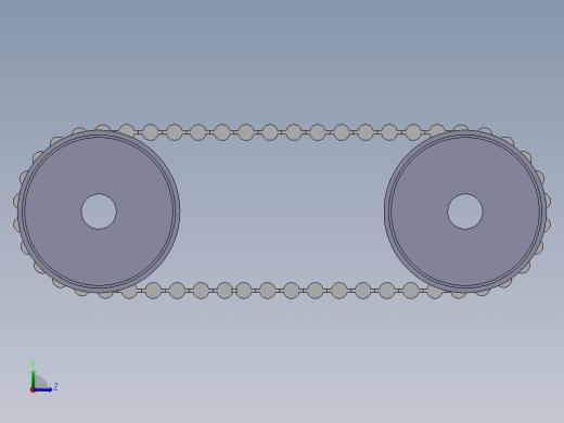 履带加带轮加运动左视缩略图