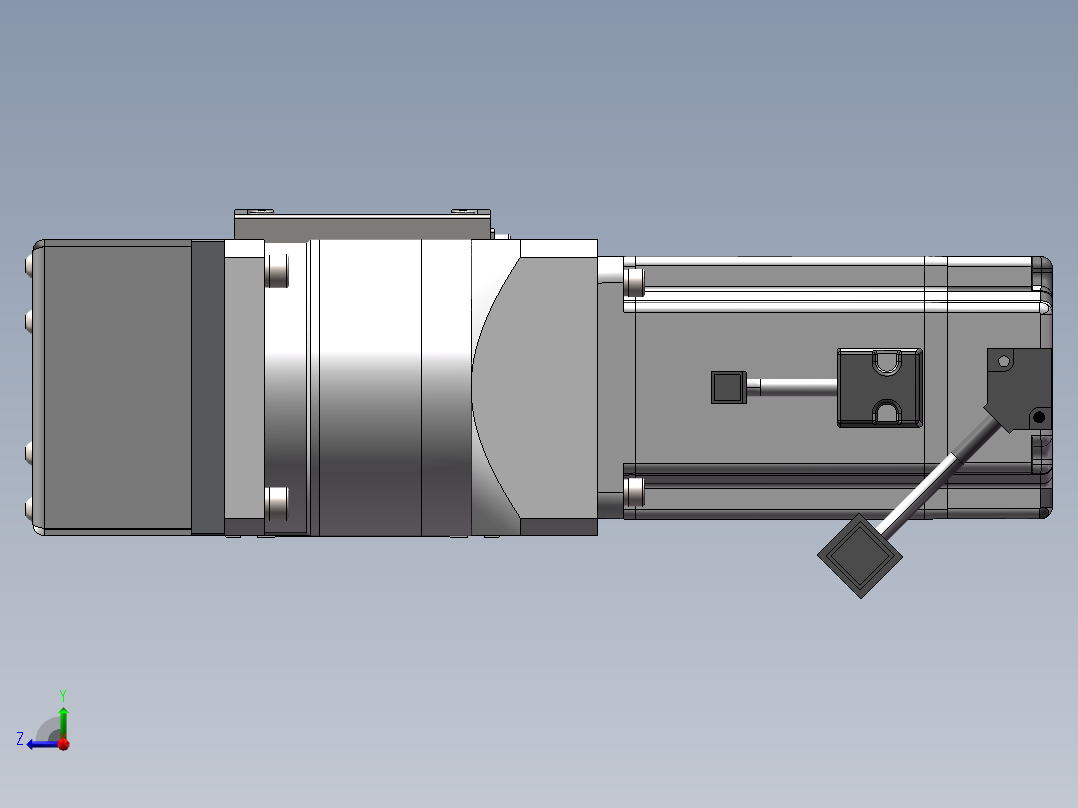 欧规同步带GTB85-L-750W右视图