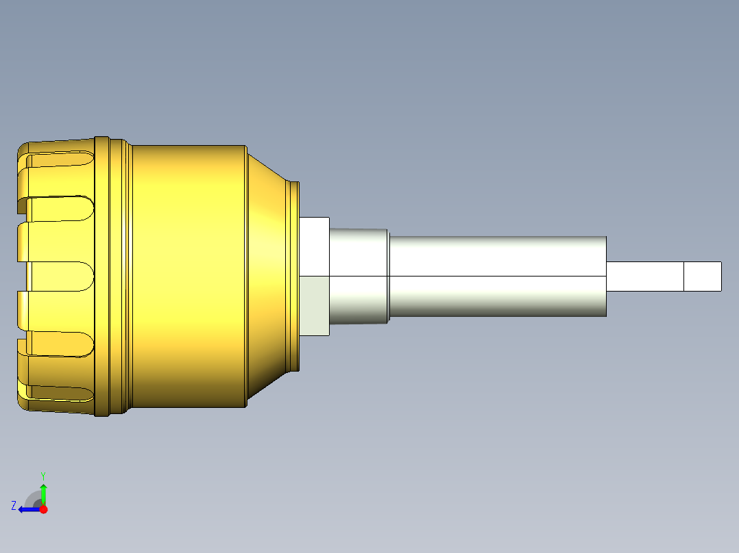 超声波设备H-125mm-4.92in-SS-PBT-ENCLOSURE-1-SPDT-RELAY-NPT-THREAD右视图
