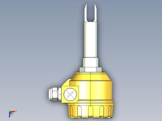 超声波设备H-125mm-4.92in-SS-PBT-ENCLOSURE-1-SPDT-RELAY-NPT-THREAD俯视缩略图