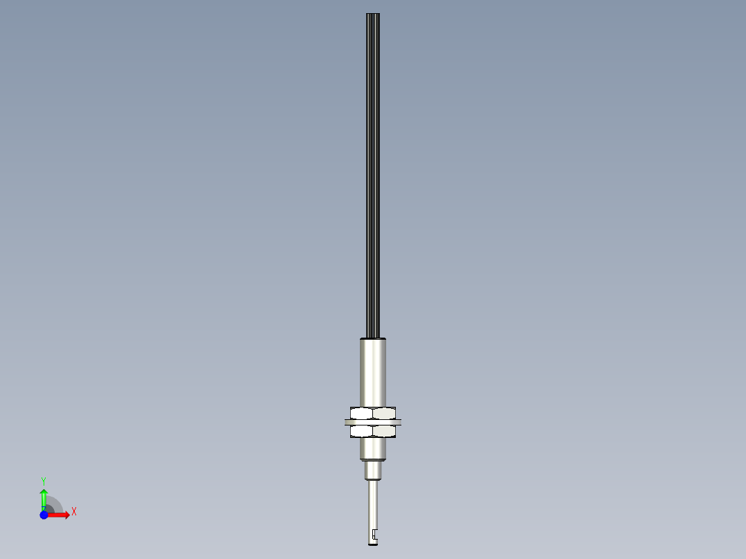 侧视光纤_漫反射型FR-F410-I前视图