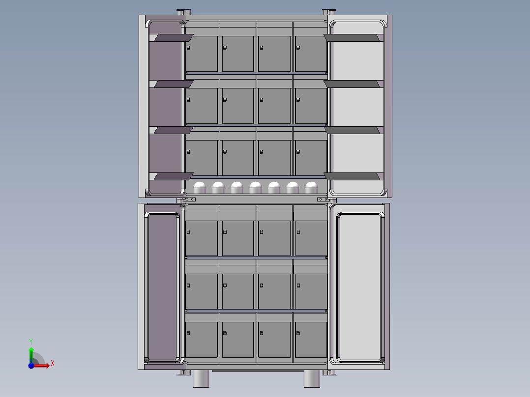 sw冰箱模型前视图