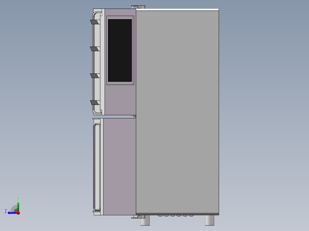 sw冰箱模型右视图