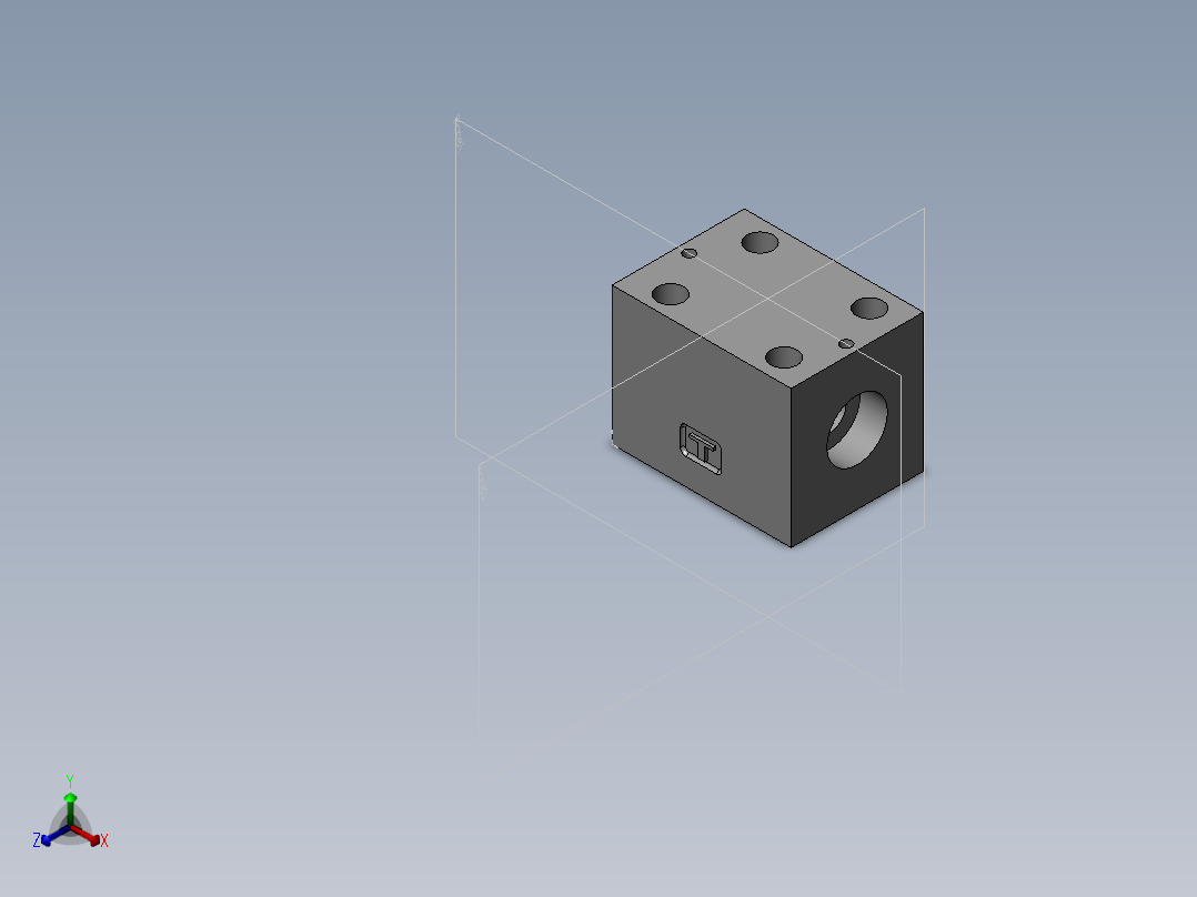 YUKEN EUROPE LTD-BSG-06-DEFAULT_SW3dPS-yuken cetop 3 1_yuken valve body正等轴测图