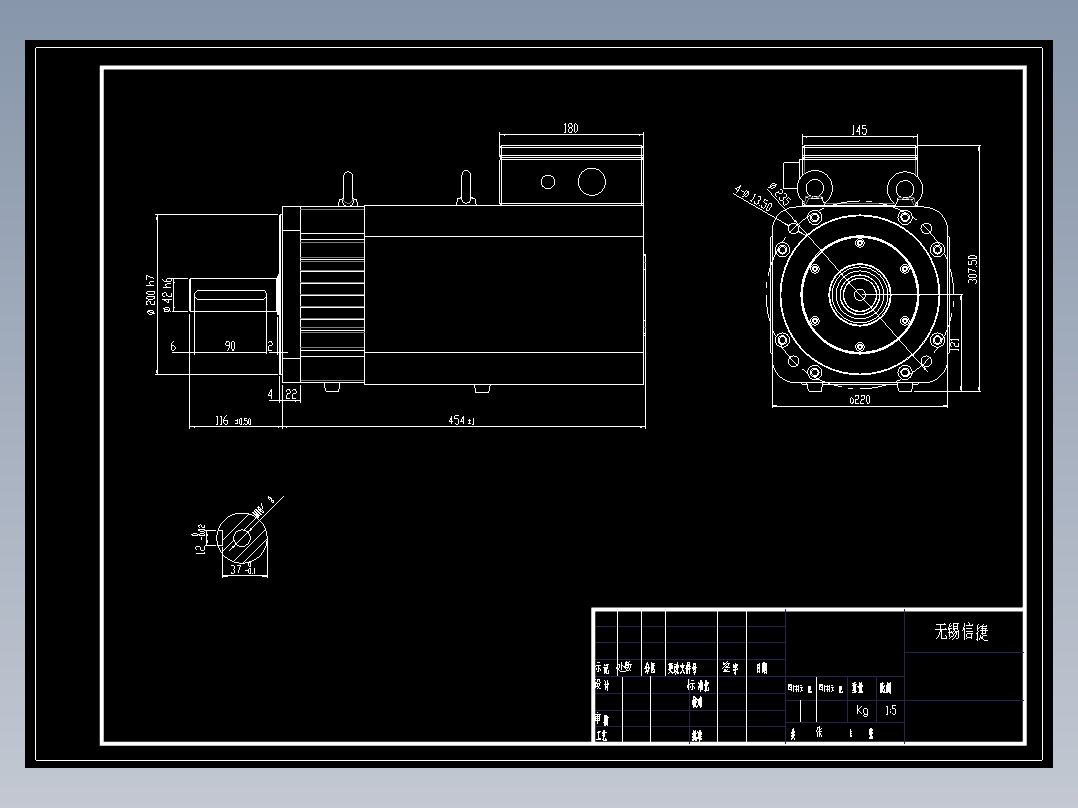 电机MS-220ST-M70015-411P0