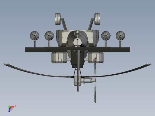 阿帕奇 64-AH 直升机---格式为：STP俯视缩略图