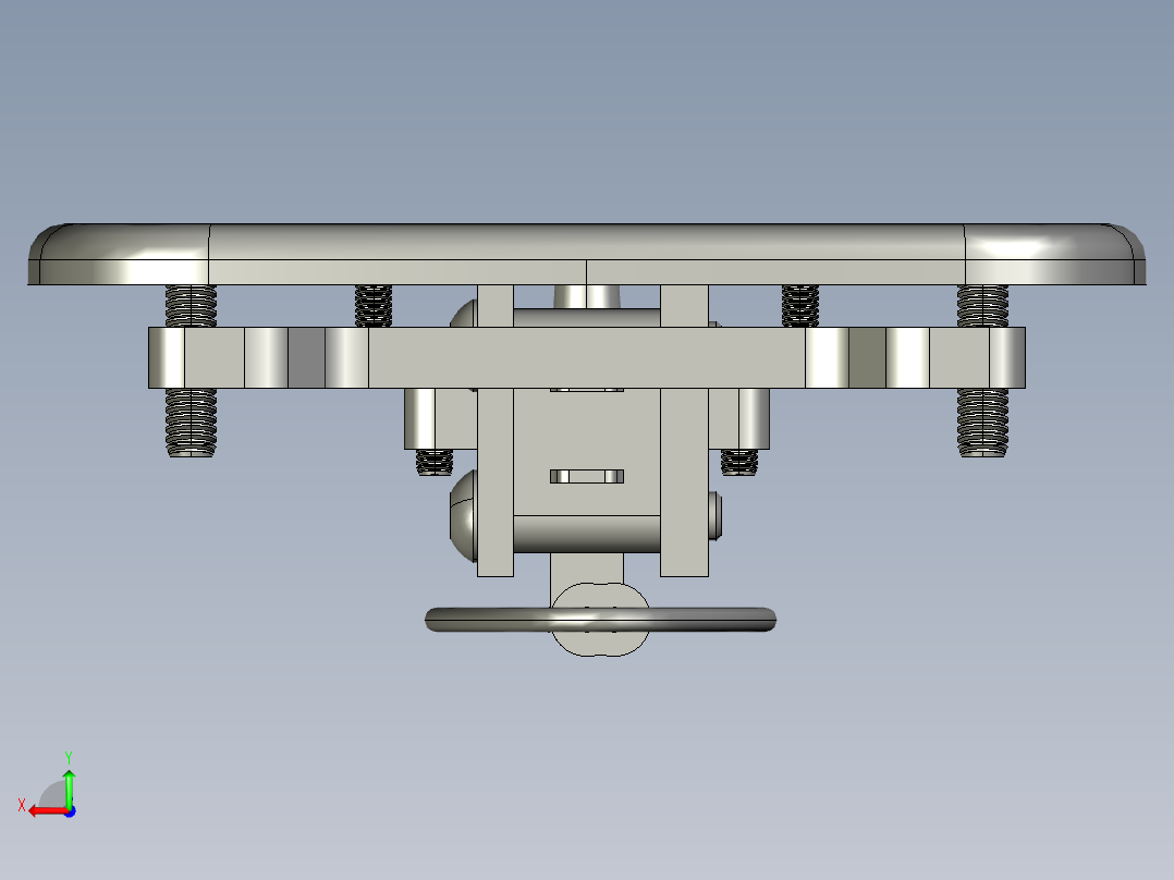 释放手柄v5后视图