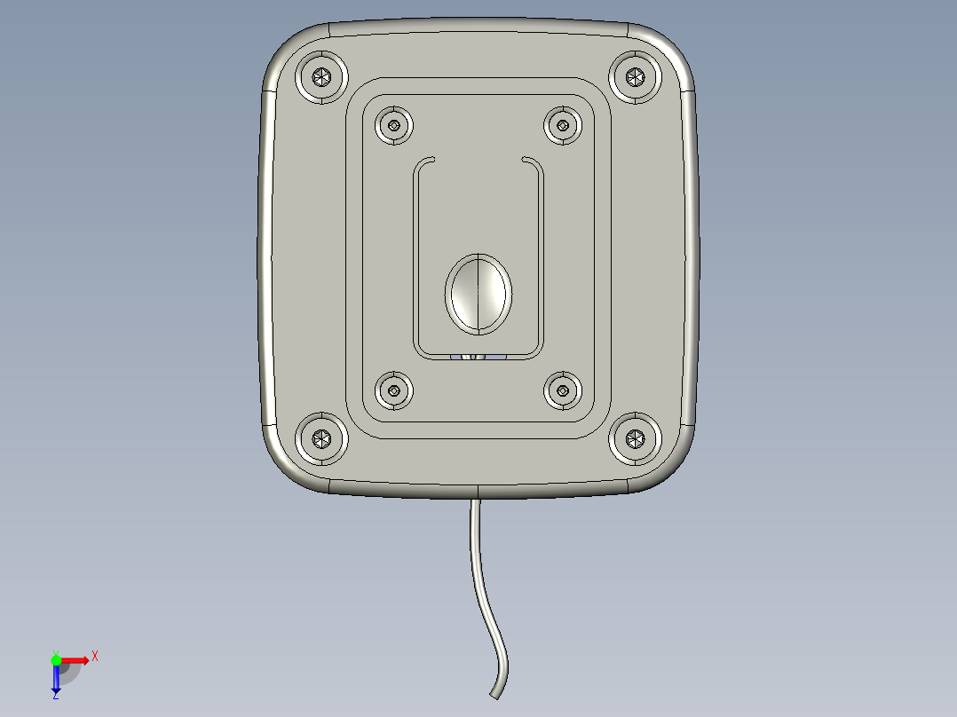 释放手柄v5俯视图