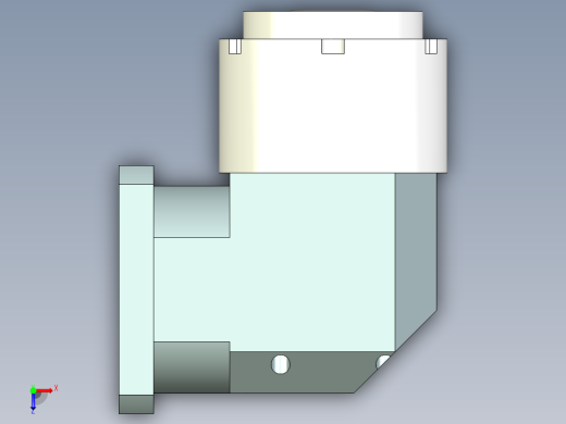 直齿孔ZPLE160-L1 35-114.3-200-M12.stp俯视缩略图