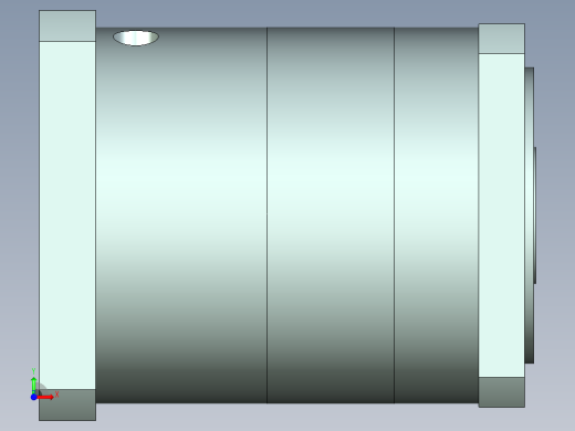 直齿孔PLF160-L1-LC 35-114.3-200-M12.stp前视缩略图