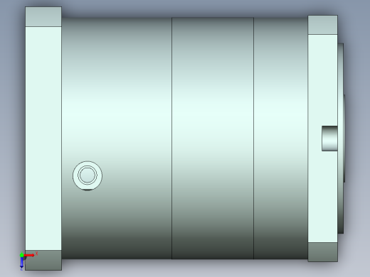 直齿孔PLF160-L1-LC 35-114.3-200-M12.stp俯视缩略图