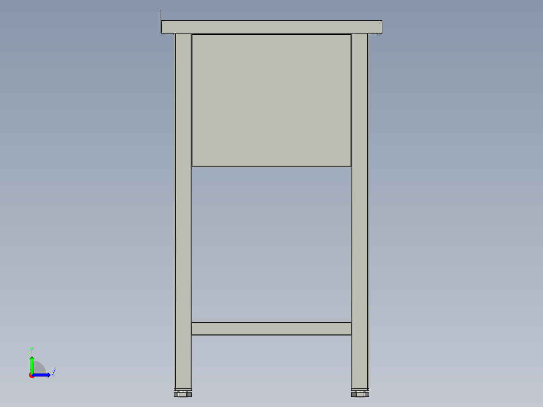 水槽、不锈钢水槽(98)左视图
