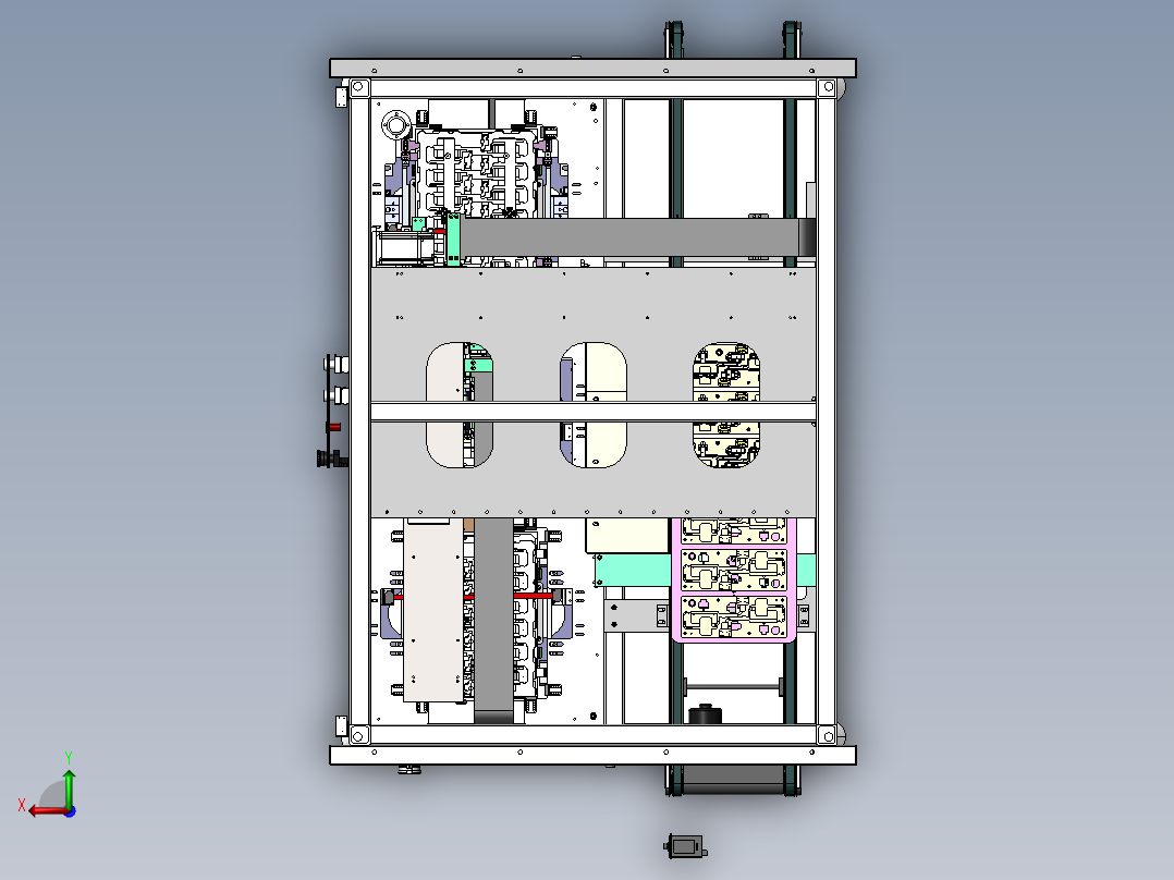 同轴线收料机sw20可编辑后视图