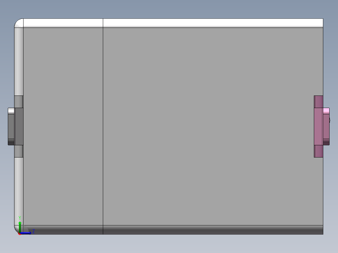 蓝牙锁机械驱动结构设计sw17可编辑左视图
