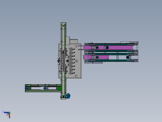 倍力气缸组装生产线sw17可编辑