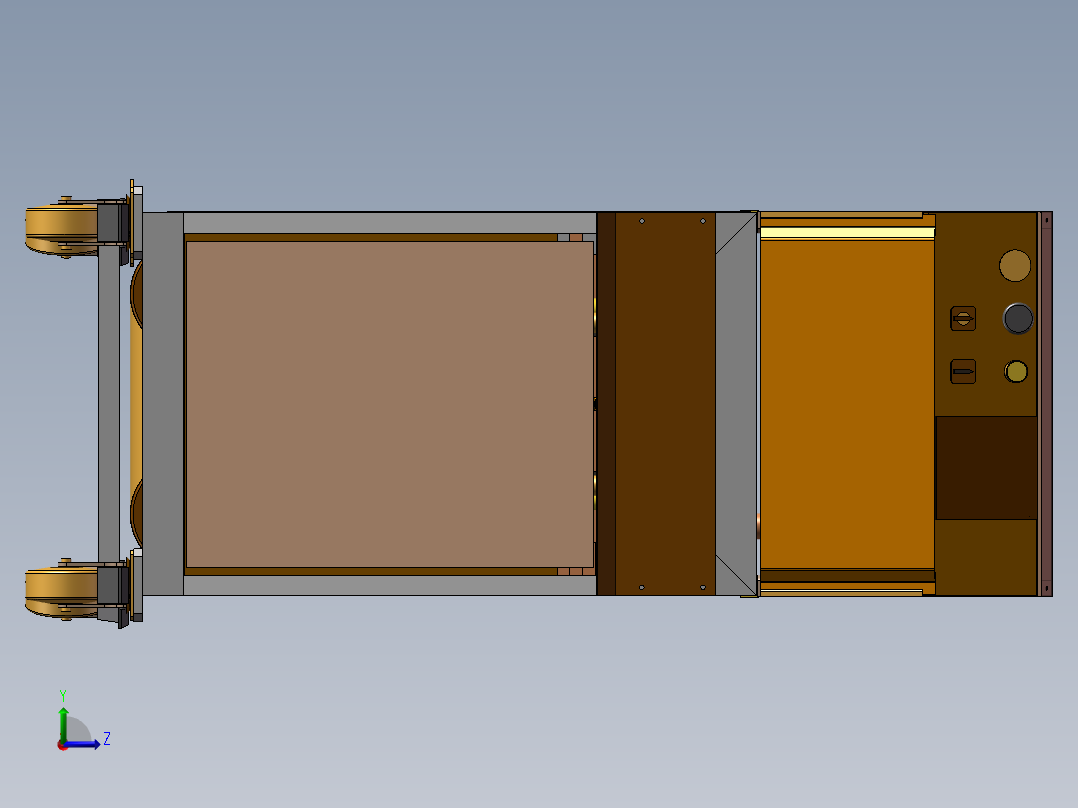所需模型左视图