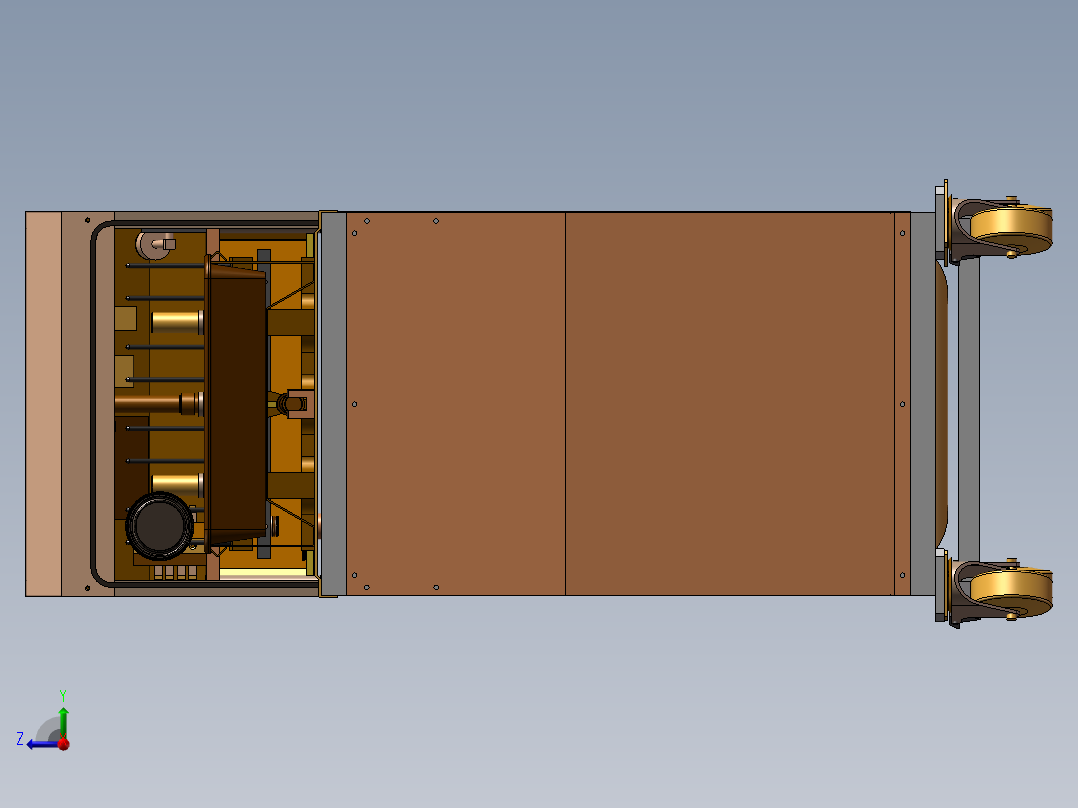 所需模型右视图