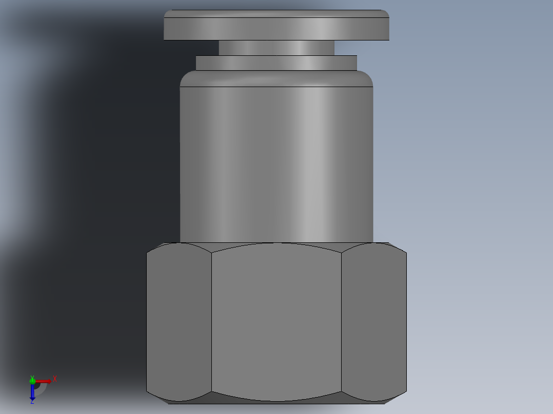 气动元件APCF6_01俯视图